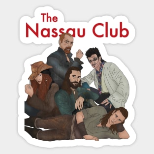 Sincerely Yours, The Nassau Club Sticker